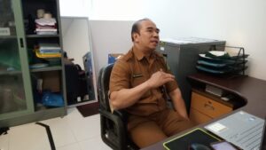 Foto : Kepala Seksi Olahraga dan Rekreasi Tradisional serta Layanan Khusus Dispora Kaltim, Thomas Alva Edison
