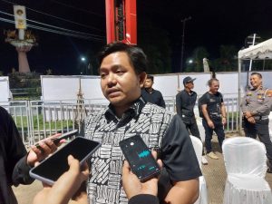 Camat Tabang, Rakhmadani Hidayat usai menghadiri peluncuran Pantau BPKB Etam (Istimewa)