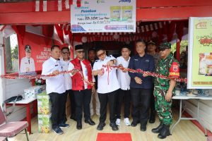 Peresmian Koperasi Merah Putih Desa Sungai Meriam yang dilakukan Wabup Kukar Rendi Solihin (Istimewa)