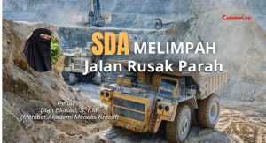 SDA Melimpah, Jalan Rusak Parah
