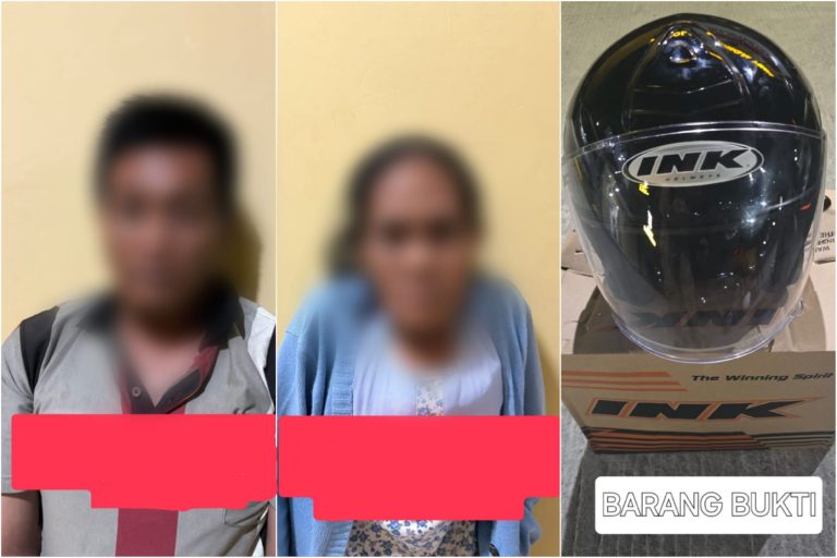 Warga Kota Samarinda kembali menjadi korban pencurian helm