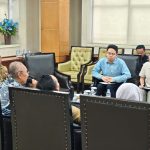 kunjungan kerja China Energy Conservation and Environmental Protection Group Co., Ltd. (CECEP/CNEPG) bersama Magic Crystal Indo, Selasa (3/2/2026), di Ruang Eksekutif Kantor Bupati Kukar.