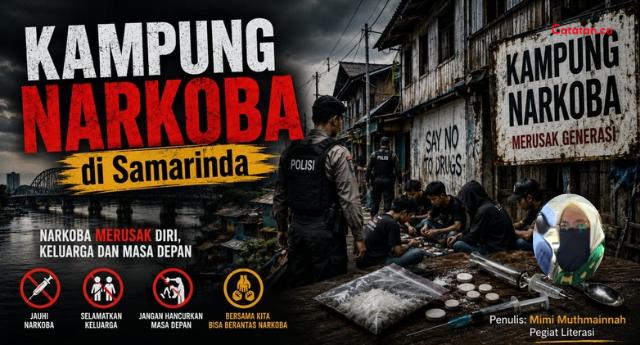 Kampung Narkoba di Samarinda