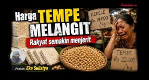 Harga Tempe Melangit, Rakyat Semakin Menjerit