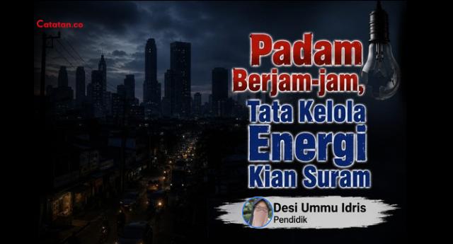 Padam Berjam-jam, Tata Kelola Energi Kian Suram