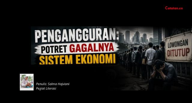 Pengangguran: Potret Gagalnya Sistem Ekonomi