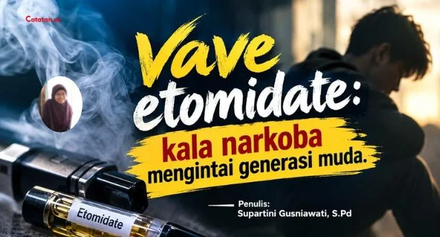 Vape Etomidate: Kala Narkoba Mengintai Generasi Muda