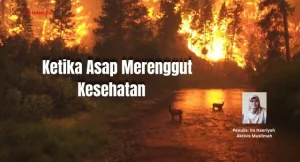 Ketika Asap Merenggut Kesehatan *Oleh. Iin Haeriyah* *(Aktivitas Muslimah)* Kabut asap akibat kebakaran hutan dan lahan (karhutla) yang menyelimuti Palembang, Sumatera Selatan, berdampak buruk kepada kesehatan. Seorang pengemudi ojek online (ojol) bernama Hardiansyah (41) yang merupakan warga Kelurahan Kemas Rindo, Kecamatan Kertapati, Palembang, meninggal dunia setelah mengalami sesak napas pada Jumat (2/10/2026). (https://regional.kompas.com/read/2026/10/03/153817578/kabut-asap-karhutla-di-palembang-telan-korban-jiwa-pengemudi-ojol-meninggal) Kebakaran hutan dan lahan (karhutla) yang melanda sejumlah wilayah di Sumatra dan Kalimantan merupakan persoalan serius yang tidak boleh dipandang sebelah mata. Ketika kebakaran berlangsung selama berbulan-bulan, bahkan disebut telah mencapai empat bulan tanpa kunjung padam, dampaknya bukan sekadar kerusakan lingkungan, melainkan juga ancaman nyata bagi keselamatan manusia. Kabut asap yang menyelimuti permukiman telah mengganggu aktivitas masyarakat, menghambat perekonomian, dan menimbulkan kekhawatiran terhadap kesehatan. Situasi ini semestinya menjadi alarm keras bagi pemerintah bahwa penanganan karhutla membutuhkan langkah cepat, serius, dan menyeluruh. *Ancaman Serius* Kabut asap telah menjadi ancaman serius bagi kesehatan masyarakat. Indeks kualitas udara di sejumlah wilayah Sumatra dan Kalimantan dilaporkan mencapai kategori membahayakan. Udara yang seharusnya menjadi sumber kehidupan justru berubah menjadi ancaman yang dihirup masyarakat setiap hari. Paparan asap kebakaran dapat menyebabkan iritasi mata dan tenggorokan, batuk, sesak napas, serta memperburuk penyakit pernapasan. Kondisi ini menunjukkan bahwa karhutla bukan hanya persoalan kehutanan, tetapi juga krisis kesehatan publik yang membutuhkan penanganan darurat. Kelompok rentan menjadi pihak yang paling menderita. Anak-anak, lansia, ibu hamil, serta masyarakat yang memiliki penyakit bawaan seperti asma menghadapi risiko lebih besar ketika kualitas udara memburuk. Bahkan, muncul laporan mengenai warga yang diduga mengalami gangguan pernapasan hingga meninggal dunia, termasuk seorang pengemudi ojek daring di Sumatra Selatan dan seorang guru di Kalimantan Selatan. Dugaan keterkaitan kematian tersebut dengan paparan asap tentu perlu ditelusuri melalui pemeriksaan medis. Namun, apa pun hasil penyelidikannya, kejadian ini menjadi peringatan bahwa paparan asap tidak boleh diremehkan dan perlindungan terhadap masyarakat harus segera diperkuat. *Tanggung Jawab Negara* Karhutla yang berlangsung selama berbulan-bulan menunjukkan besarnya persoalan dalam pencegahan dan penanganan bencana. Api yang tidak segera dikendalikan memperpanjang penderitaan masyarakat, sementara kabut asap terus mengancam kesehatan dan mengganggu kehidupan sehari-hari. Masyarakat harus menanggung beban biaya pengobatan, kehilangan waktu bekerja, terganggunya pendidikan, hingga terbatasnya ruang untuk beraktivitas dengan aman. Dalam keadaan seperti ini, keterlambatan penanganan bukan sekadar persoalan teknis, tetapi dapat memperbesar risiko yang harus ditanggung oleh warga. Pemerintah perlu menjelaskan kendala yang dihadapi, langkah yang telah dilakukan, serta target penanganan yang terukur agar masyarakat memperoleh kepastian. Kondisi ini menimbulkan pertanyaan serius tentang tanggung jawab negara dalam melindungi rakyat. Negara memiliki kewajiban untuk menjamin keselamatan masyarakat, termasuk ketika mereka menghadapi bencana lingkungan. Ketika kualitas udara berada pada tingkat berbahaya, pemerintah tidak cukup hanya menyampaikan imbauan agar masyarakat menggunakan masker atau mengurangi aktivitas di luar rumah. Langkah yang lebih mendasar harus dilakukan, seperti mempercepat pemadaman api, menyediakan layanan kesehatan dan tempat evakuasi yang aman, membagikan alat pelindung pernapasan yang sesuai, serta memastikan kelompok rentan memperoleh pertolongan. Apabila upaya perlindungan tidak memadai, wajar jika masyarakat mempertanyakan efektivitas pelaksanaan tanggung jawab negara. *Tata Kelola Kapitalisme* Persoalan karhutla tidak dapat dilepaskan dari tata kelola hutan dan lahan. Dalam pandangan kritis terhadap sistem ekonomi kapitalisme. Orientasi pada keuntungan dan eksploitasi sumber daya alam berpotensi mengabaikan kelestarian lingkungan, apabila tidak disertai pengawasan dan penegakan hukum yang kuat. Hutan dapat dipandang terutama sebagai komoditas ekonomi, sementara dampak ekologis dan kesehatan masyarakat justru menjadi beban bersama. Meski demikian, penyebab setiap kebakaran harus dibuktikan melalui penyelidikan, karena karhutla dapat dipicu oleh berbagai faktor, termasuk aktivitas manusia dan kondisi alam. Kritik terhadap tata kelola perlu diarahkan pada kebijakan, insentif ekonomi, pengawasan, dan praktik yang terbukti memperbesar risiko kebakaran. Lemahnya efek jera dapat membuka peluang terulangnya pembakaran hutan dan lahan. Apabila pelaku pembakaran tidak ditindak secara konsisten, keuntungan ekonomi yang diperoleh dari pembukaan lahan dengan cara membakar berpotensi dianggap lebih besar daripada risiko hukuman. Oleh karena itu, penegakan hukum harus dilakukan secara adil, tegas, dan tanpa pandang bulu, baik terhadap pelaku perorangan maupun korporasi yang terbukti bertanggung jawab. Penyelidikan juga perlu menelusuri pihak yang memberi perintah, menyediakan sarana, atau memperoleh keuntungan dari tindakan melanggar hukum. Namun, ketegasan tidak boleh berhenti pada penghukuman setelah kebakaran terjadi. Pengawasan dan pencegahan harus diperkuat agar bencana serupa tidak terus berulang. *Pandangan Islam* Islam memandang keselamatan jiwa sebagai perkara yang sangat penting. Allah Swt. berfirman dalam Al-Qur’an surah Al-Ma’idah ayat 32, yang artinya, _"Barang siapa memelihara kehidupan seorang manusia, maka seakan-akan dia telah memelihara kehidupan semua manusia.”_ Ayat ini menegaskan besarnya nilai kehidupan manusia dan pentingnya segala upaya yang dapat menyelamatkan jiwa. Dalam konteks karhutla, menjaga kehidupan berarti mencegah kebakaran, melindungi masyarakat dari paparan asap, menyediakan pengobatan bagi korban, dan memastikan tidak ada warga yang dibiarkan menghadapi ancaman kesehatan tanpa pertolongan. Menyelamatkan manusia harus menjadi prioritas yang tidak dikalahkan oleh kepentingan ekonomi sesaat. Kesehatan merupakan hak dasar masyarakat yang wajib dijamin melalui kebijakan negara. Dalam kondisi darurat karhutla, pelayanan kesehatan harus menjadi prioritas, bukan sekadar program tambahan. Pemerintah perlu memastikan ketersediaan fasilitas kesehatan, tenaga medis, obat-obatan, layanan pemeriksaan pernapasan, dan penanganan rujukan bagi pasien dengan kondisi berat. Sekolah dan tempat kerja juga perlu memperoleh panduan yang jelas mengenai pembatasan aktivitas ketika kualitas udara membahayakan. Selain itu, masyarakat terdampak yang kesulitan secara ekonomi harus memperoleh akses pertolongan tanpa terbebani biaya yang tidak sanggup mereka tanggung. Perlindungan kesehatan yang nyata harus dirasakan langsung oleh masyarakat, terutama mereka yang paling rentan. Dalam pandangan Islam, pemimpin memiliki tanggung jawab sebagai _raa’in_ (pengurus rakyat) sekaligus _junnah_ (pelindung). Rasulullah saw. bersabda, _“Imam (pemimpin) adalah pengurus rakyat dan ia bertanggung jawab atas rakyat yang diurusnya.”_ *(HR. Bukhari dan Muslim)* Hadis ini mengingatkan bahwa kepemimpinan bukan hanya soal menjalankan administrasi pemerintahan, tetapi juga amanah untuk mengurus dan melindungi masyarakat. Dalam bencana karhutla, tanggung jawab tersebut harus diwujudkan melalui respons cepat, koordinasi antarlembaga, penyediaan anggaran darurat, transparansi informasi, serta pengawasan terhadap pelaksanaan penanganan. Ukuran keberhasilan bukan semata-mata banyaknya kebijakan yang diumumkan, melainkan seberapa jauh kebijakan tersebut menyelamatkan warga dan mengurangi penderitaan mereka. Islam juga mengajarkan larangan menimbulkan kerusakan di muka bumi. Allah Swt. berfirman dalam Al-Qur’an surah Al-A’raf ayat 56, yang artinya, _“Dan janganlah kamu berbuat kerusakan di bumi setelah (diciptakan) dengan baik.”_ Ayat ini dapat menjadi landasan moral untuk menjaga hutan, tanah, air, dan udara sebagai bagian dari amanah yang harus dipelihara. Pembakaran lahan yang merusak ekosistem dan membahayakan kehidupan masyarakat bertentangan dengan semangat menjaga kemaslahatan. Karena itu, pengelolaan sumber daya alam harus memperhitungkan keberlanjutan lingkungan dan keselamatan manusia, bukan semata-mata mengejar keuntungan. Negara juga perlu memastikan bahwa pemanfaatan hutan dan lahan berlangsung sesuai hukum serta tidak mengorbankan hak masyarakat untuk hidup dalam lingkungan yang sehat. Penerapan sanksi dalam perspektif Islam harus berlandaskan syariat, keadilan, dan pembuktian yang sah. Tindakan yang menimbulkan kerusakan serta membahayakan masyarakat harus ditangani melalui mekanisme hukum yang tegas dan proporsional sesuai jenis pelanggarannya. Prinsip ini menuntut adanya penyelidikan yang menyeluruh, pembuktian yang dapat dipertanggungjawabkan, dan penjatuhan sanksi kepada pihak yang terbukti bersalah. Tidak boleh ada perlakuan istimewa hanya karena pelaku memiliki kekuatan modal atau kedudukan tertentu. Di samping penindakan, negara harus membangun sistem pencegahan melalui pengawasan lahan, deteksi dini titik api, pemulihan ekosistem, serta pertanggungjawaban atas kerusakan yang ditimbulkan. Dengan demikian, penegakan hukum tidak hanya menjadi respons sesudah bencana, tetapi juga instrumen untuk mencegah terulangnya penderitaan masyarakat. *Khatimah* Karhutla yang berlarut-larut harus menjadi momentum untuk memperbaiki arah pengelolaan lingkungan dan pelayanan publik. Pemerintah perlu menunjukkan kesungguhan melalui pemadaman yang efektif, perlindungan kesehatan yang merata, keterbukaan informasi, dan penindakan terhadap pelaku yang terbukti bersalah. Dalam perspektif Islam, negara dituntut menjalankan amanah kepemimpinan dengan mengutamakan keselamatan jiwa, menjaga lingkungan, serta mengelola sumber daya alam demi kemaslahatan masyarakat. Evaluasi terhadap kebijakan yang selama ini berjalan harus dilakukan secara terbuka agar akar persoalan dapat ditemukan dan diperbaiki. Jangan sampai masyarakat terus-menerus menghirup udara berbahaya, kehilangan mata pencaharian, bahkan menghadapi risiko kematian, sementara penanganan berjalan