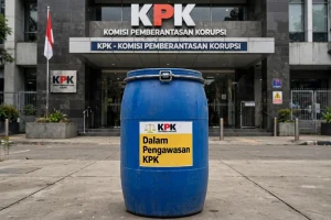 Ilustrasi KPK Sita Rp1,9 miliar Dari Tong Biru Saat OTT Bupati Klaten